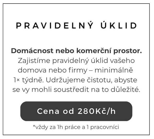 Pravidelný úklid