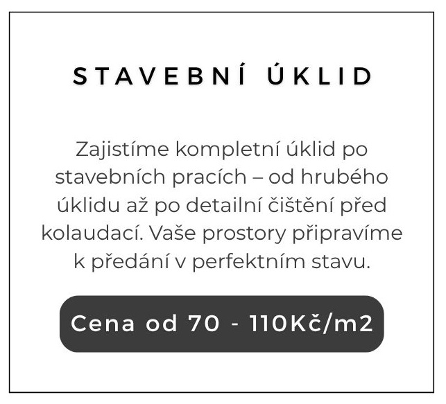 Stavební úklid